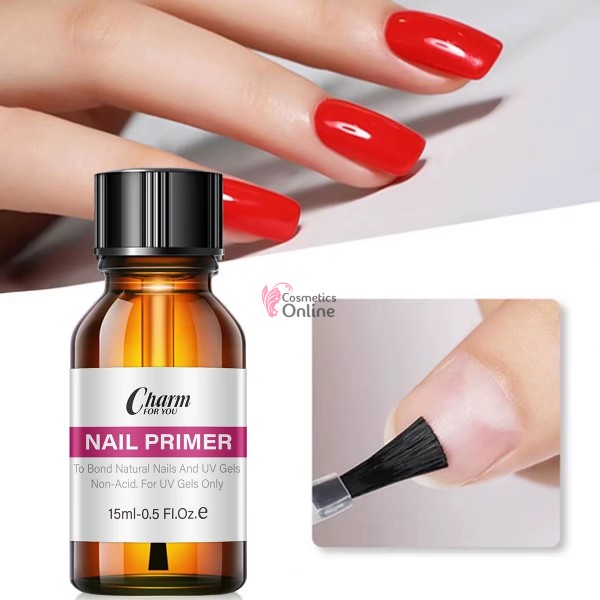Primer pentru unghii naturale Charm de 15 ml Non-Acidic